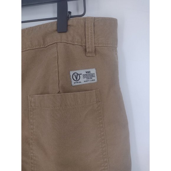 Vans Casual Cargo Skate Surf Summer Tan Brown Shorts Mens 32 - Picture 4 of 6